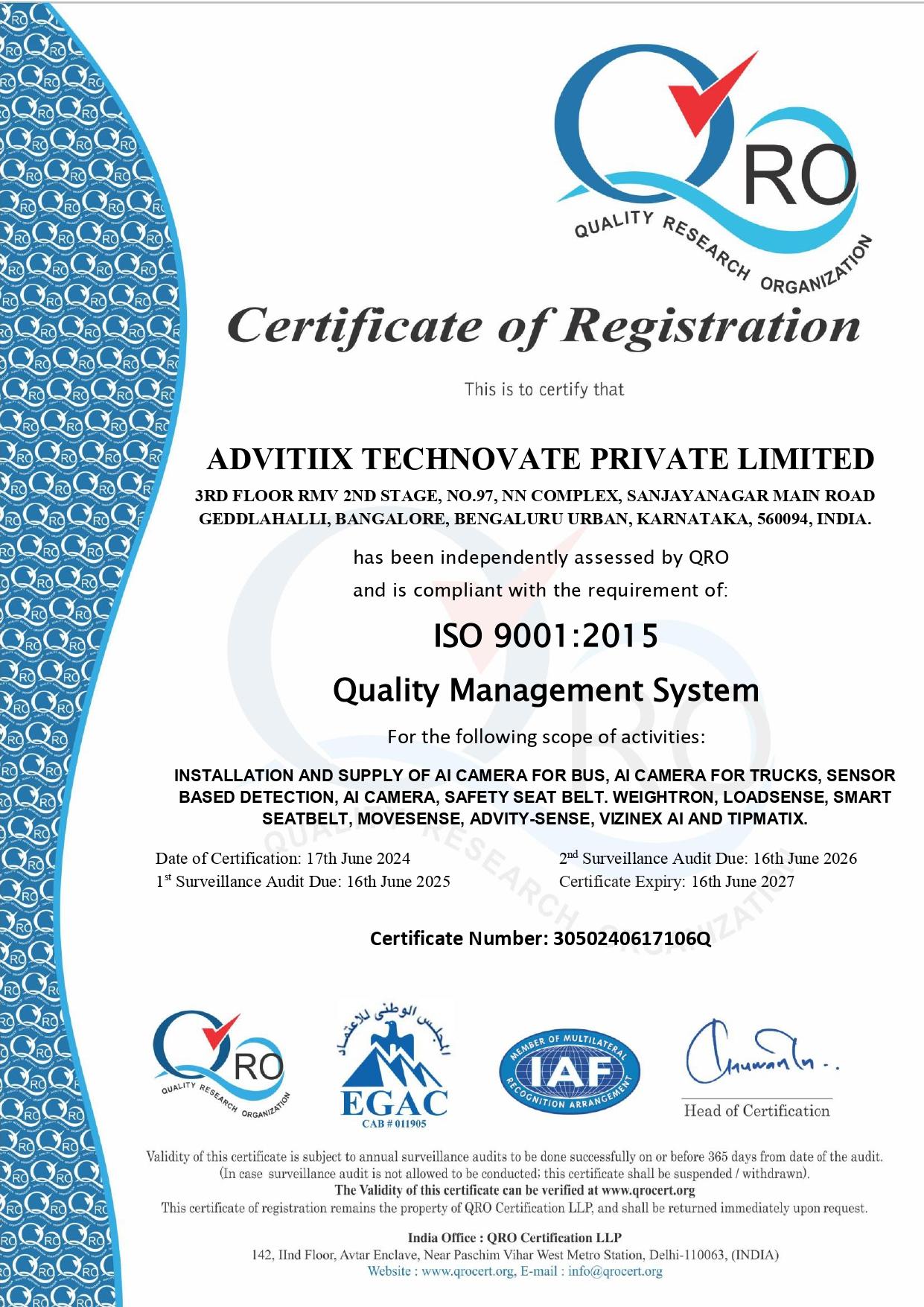 ISO 9001:2015