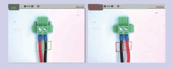 Wire color mismatch detection on a connector